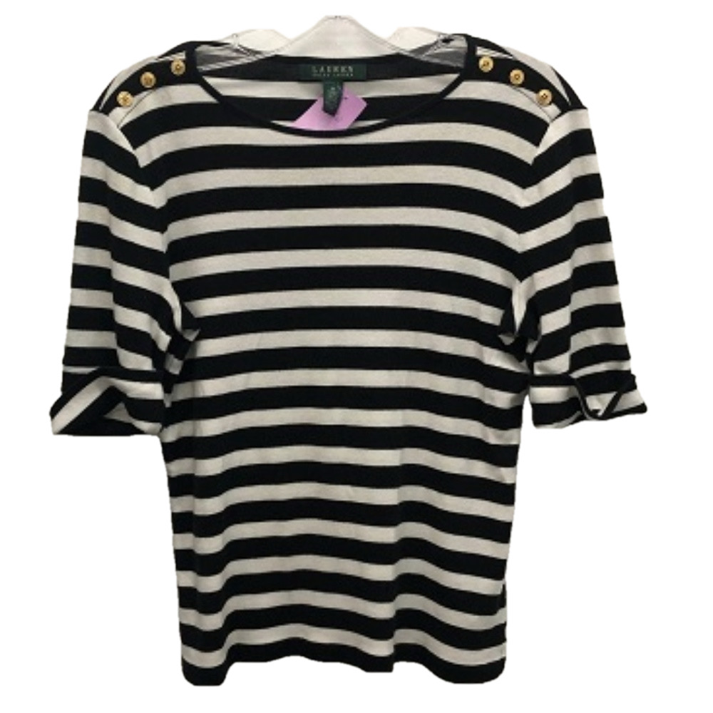 Lauren by Ralph Lauren Boat Neck Shirt, Size M